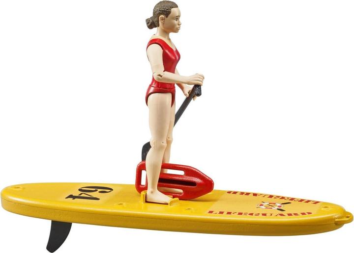 Actual product image Bruder bworld Life Guard with Stand Up Paddle