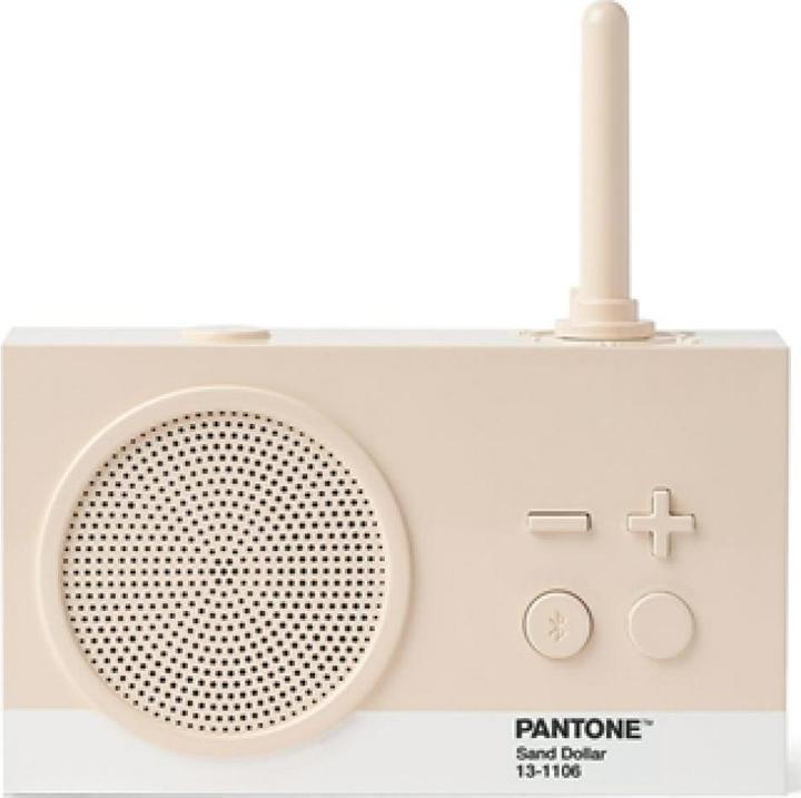 Actual product image Lexon Bluetooth Radio Tykho 3 X Pantone sand
