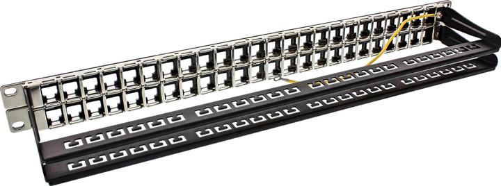 Produktbild InLine Patchfeld Leerblech 48-fach