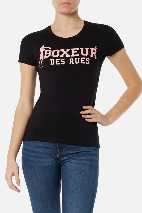 Boxeur des Rues Basic T-Shirt With Front Logo (L)