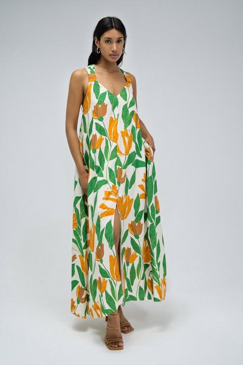 Immagine prodotto Salsa Jeans Abiti Abito con stampa floreale e linea ad A (L)