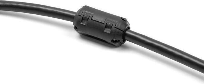 Produktbild Delock Ferritkern / Ferritring für Rundkabel 9 mm 2 Stück sc