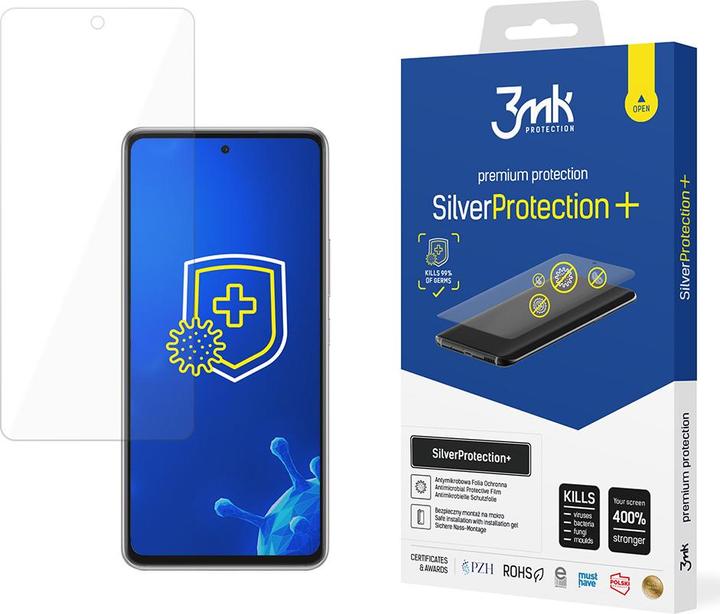 Image du produit 3MK Silver Protect + Sam A53 5G A536 Film antimicrobien monté à l'état humide (1 pièce(s), Samsung Galaxy A53 5G)