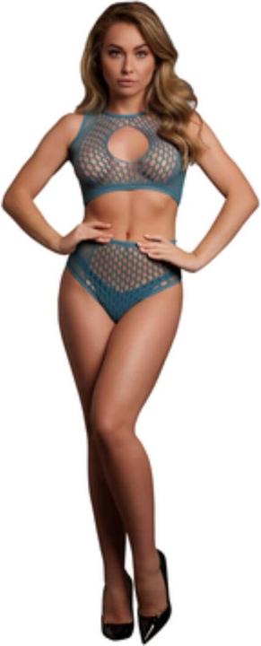 Image du produit Le Désir Ensemble Soutien-gorge Duo Net Key-Hole - Taille unique (Taille unique)