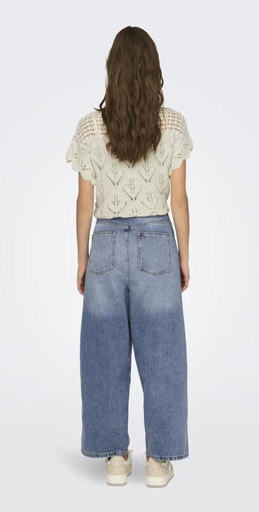 Produktbild Only Lockerer Sitz, verkürzt Hohe Taille Jeans Weit geschnitten jeans (27)