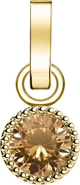 Produktbild Rosefield Birthstone Pendants Anhänger (14K Goldplatiertes Edelstahl 316L)