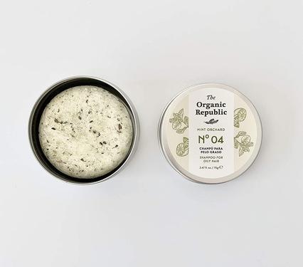 Produktbild The Organic Republic Solid Shampoo for Oily Hair 70g (100 ml, Festes Shampoo)