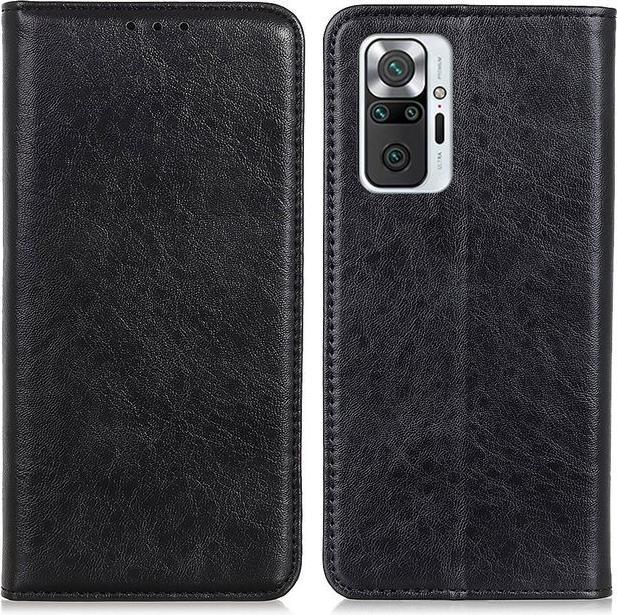 Produktbild MU Classic Crazy Horse V Leder Bookcover Series (Xiaomi Redmi Note 10 Pro)