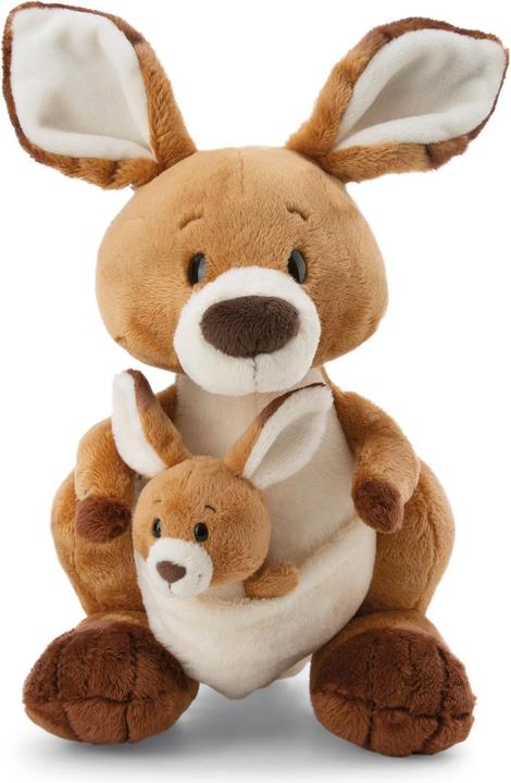 NICI 61716 Kuscheltier Känguru Kelly 25cm stehend mit Kind (25 cm)