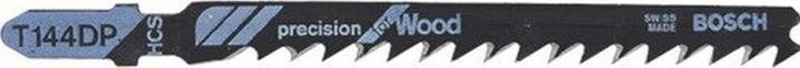 Image du produit Bosch Professional Zubehör Lame de scie sauteuse PRO Wood precise T144DP, 100 mm, 5 pcs.