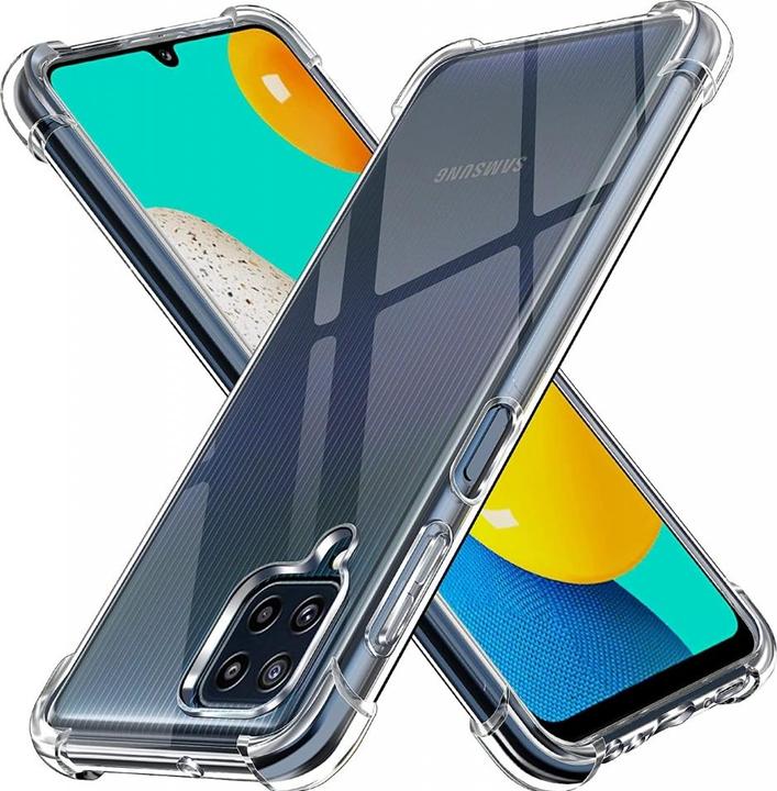 Produktbild Screenguard Samsung Galaxy M32 Hülle Crystal Soft Airbag Bumper (Samsung Galaxy M32)