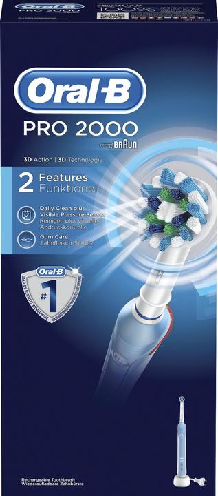 Produktbild Oral-B Pro 2000 (Oszillierende Zahnbürste)