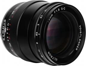 Produktbild Voigtländer Ultron 75mm / 1.9 S.C. VM schwarz (Leica M)