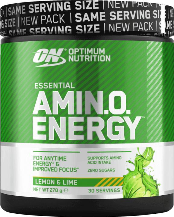 Actual product image Gladiatorfit Essential Amino Energy 270g Optimum Nutrition (Lemon lime, 1 pcs., 270 g)