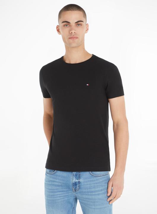 Produktbild Tommy Hilfiger Crew Neck T-Shirt Slim Fit Black (S)