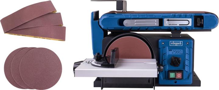 Actual product image Scheppach BTS900 (Disc Sander, Belt sanders, 400 W)