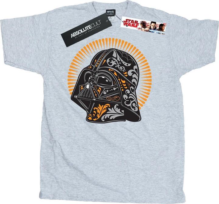 Actual product image Star Wars Mens Darth Vader Dia De Los Muertos T-Shirt (L)