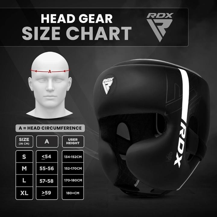 Image du produit Rdx F6 KARA Casque De Boxe (XL)
