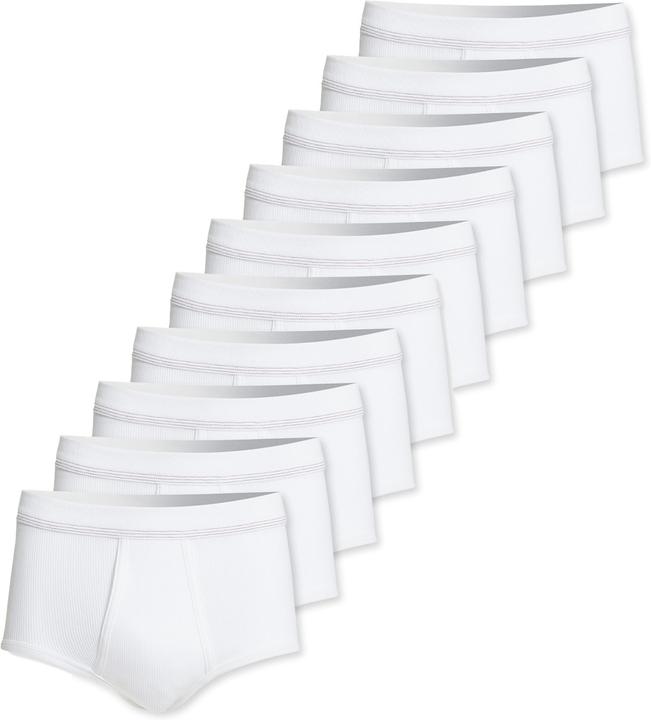 Conta 10er Pack Doppelripp Slip mit Eingriff