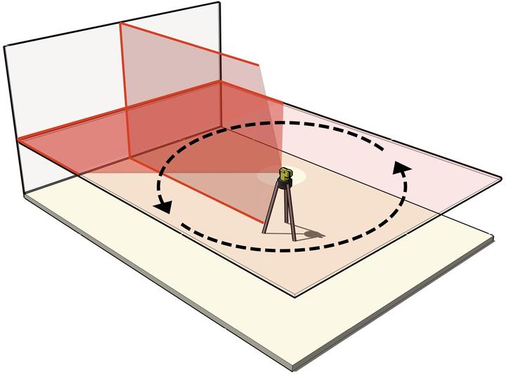 Actual product image Stabila Cross line laser incl. tripod