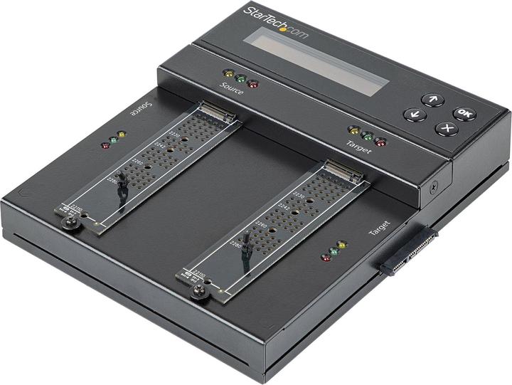 StarTech com Selbständiger M.2 SATA & M.2 NVMe Duplikator und Löscher - SATA/SSD Festplatten klo