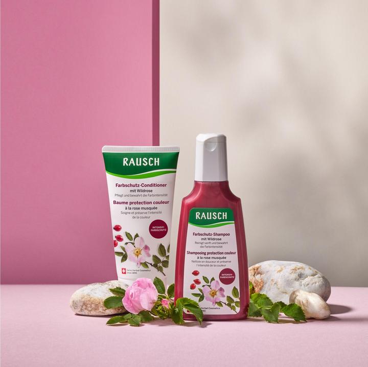 Immagine prodotto Rausch Shampoo protettivo del colore con rosa selvatica (200 ml, Shampoo liquido)
