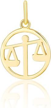 Produktbild JVD Gold-plated Libra sign pendant SVLP1080X61GOVA