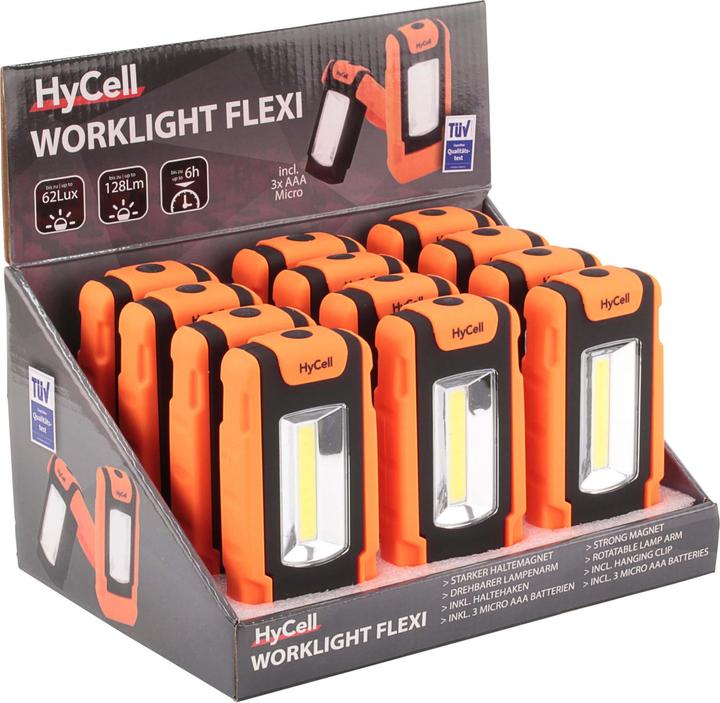 Actual product image HyCell COB LED Worklight Flexi (128 lm)