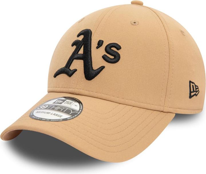 New Era 39Thirty Stretch Cap - NYLON Oakland Athletics - S/M (S/M)