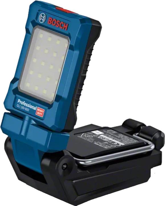 Produktbild Bosch Professional Bosch GLI 18V-800 Professional Akku Leuchte 18 V 800 lm + 2x Akku 5,0 Ah + Ladegerät (800 lm)