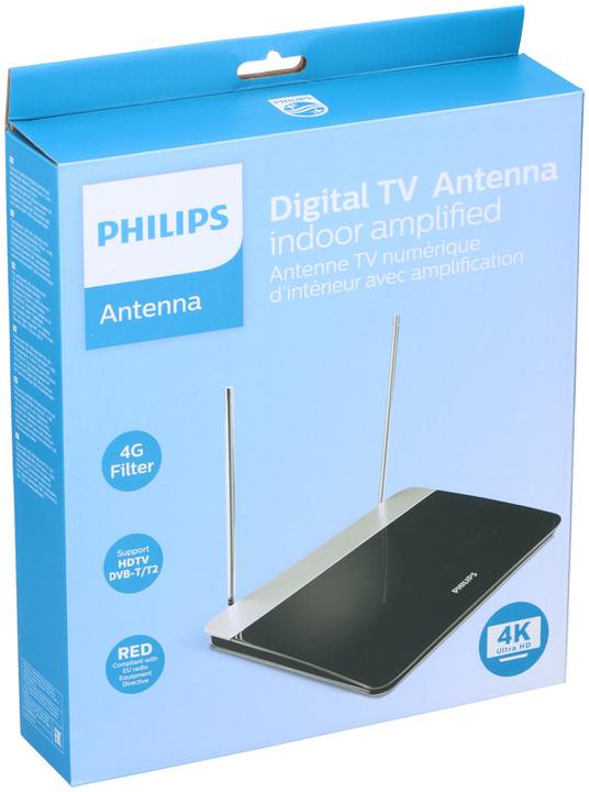 Immagine prodotto Philips Antenna DVB-T per interni SDV6227/12 (Antenna interna, 47 dB, DVB-T / -T2, UKW / MW / LW)