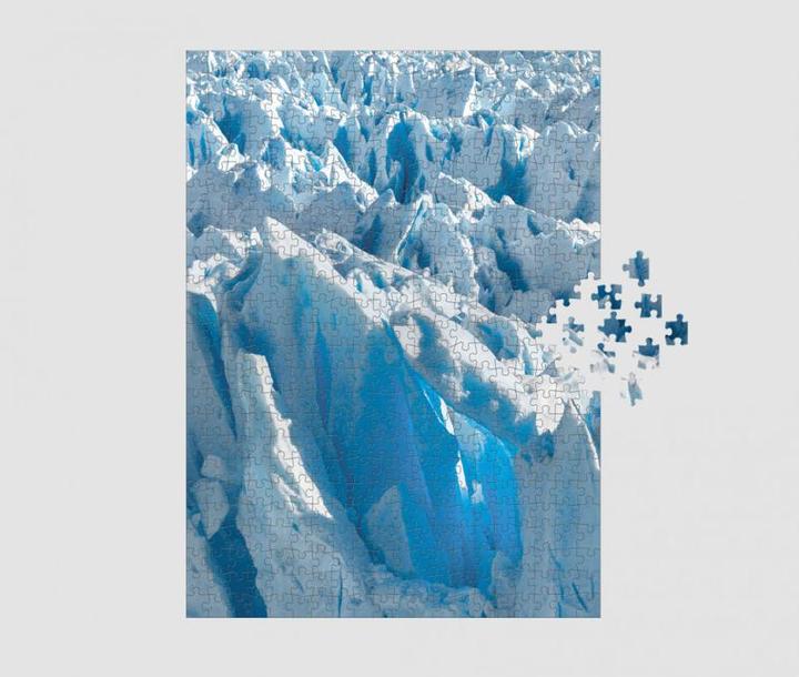 Actual product image Helvetiq The Wonders of Nature - Puzzle Glacier (500 pieces)