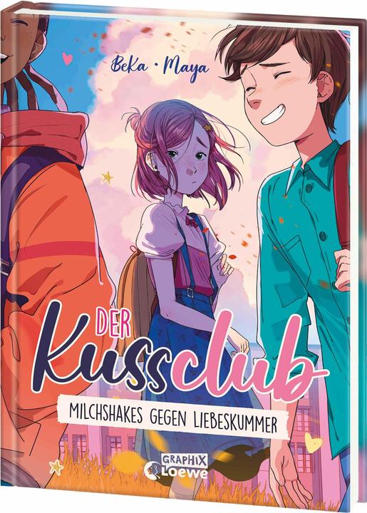 Actual product image Loewe Der Kuss Club (Band 2) - Milchshakes gegen Liebeskummer (German, Annette von der Weppen, BeKa, Maya, 2024)