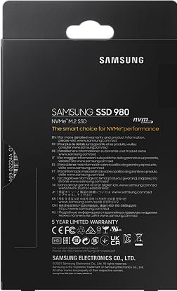 Actual product image Samsung SSD 980 (1000 GB, M.2 2280)