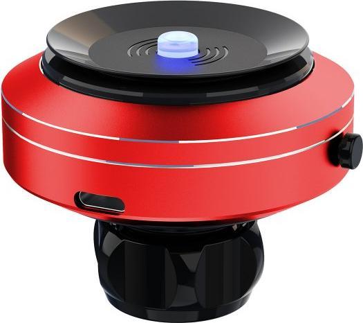 Produktbild Misura MA05 - Handyhalterung mit Vakuumsauger und kabelloser Aufladung QC3.0