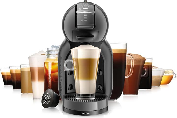 Actual product image Krups NESCAF Dolce Gusto Mini Me Zwart KP1238 - Koffiecupmachine - Antraciet (NESCAFÉ Dolce Gusto)