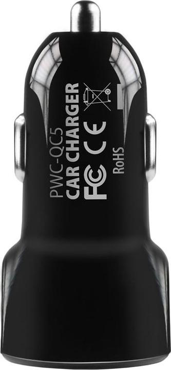 Immagine prodotto Axagon PWC-QC5 - auto - accendisigari - 12 V - nero