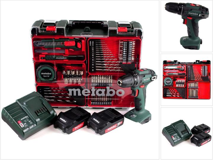 Produktbild Metabo BS 18 Set (Akkubetrieb)