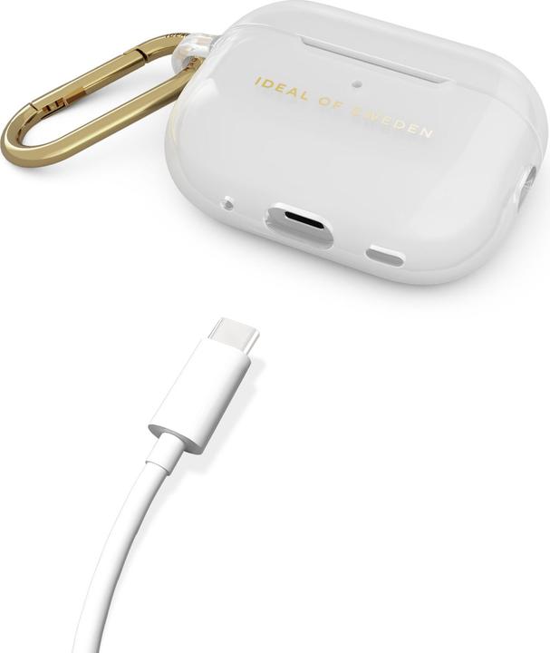 Produktbild iDeal Of Sweden Airpods Pro laadimiskarbiümbris (1/2 gen) Clear Case, läbipaistev (Kopfhörer Hülle)