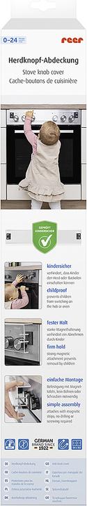 Image du produit Reer Couverture du bouton de la cuisinière