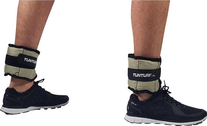 Produktbild Tunturi Set Arm & Bein Gewichtmanschetten (2 x 1 kg)