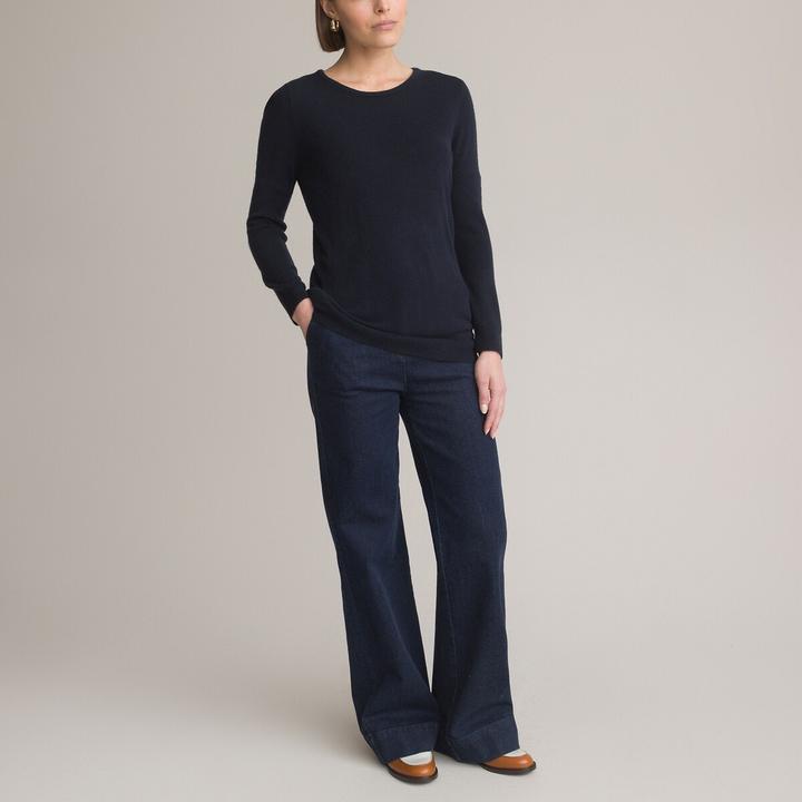 Produktbild Anne Weyburn Pullover mit rundem Ausschnitt (42)