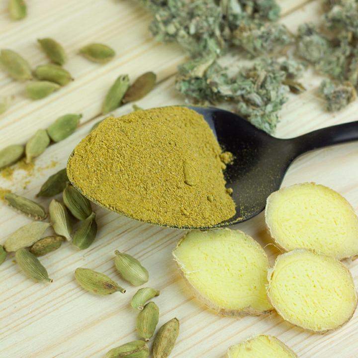 Actual product image Bitterliebe Powder from selected natural herbs 100 g (1 Piece, Powder, 100 g)
