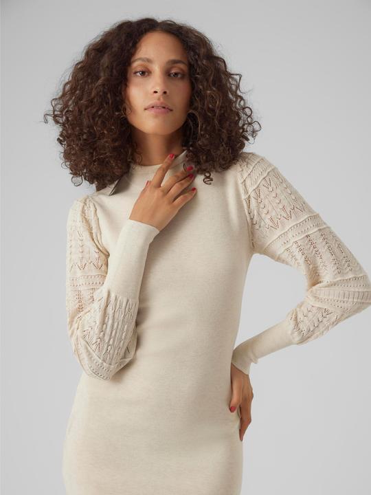 Produktbild Vero Moda VMFELIPA LS HIGHNECK DRESS GA Strickkleid (XXL)