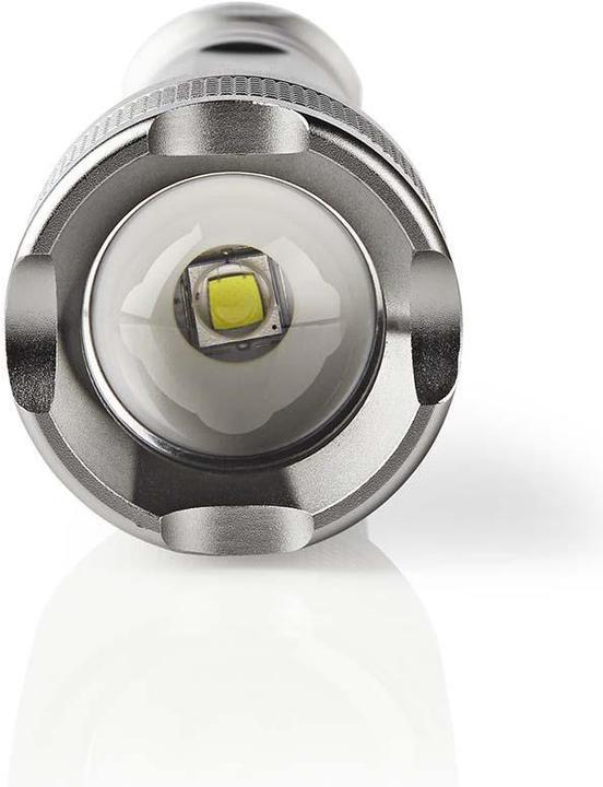 Immagine prodotto Nedis Torcia LED, Premium, 500lm - argento (4.40 cm, 500 lm)