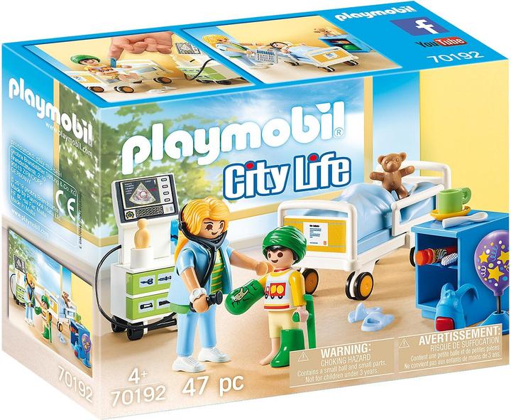 Playmobil Kinderkrankenzimmer (70192, Playmobil City Life)