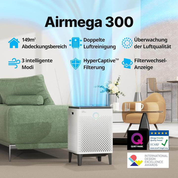 Actual product image Coway airmega 300 air purifier (149 m²)