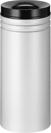 Image du produit ReinigungsBerater Corbeille à papier (ignifuge) 80 L grise/noire Corbeille à papier auto-extinguible avec double (80 l)