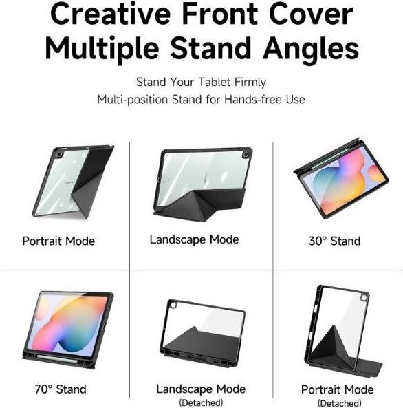 Actual product image Dux Ducis Magi Series Bookover (Galaxy Tab S6 Lite)
