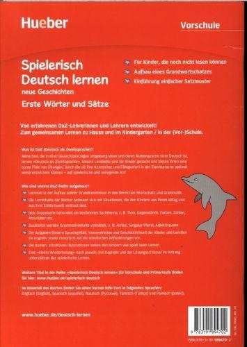 Image du produit Spielerisch Deutsch lernen - neue Geschichten - Erste Wörter und Sätze - Vorschule (Allemand, Kerstin Zülsdorf, Hueber Verlag GmbH & Co. KG|Kerstin Zülsdorf, 2015)
